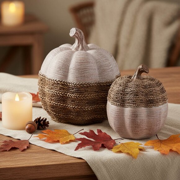 Other - 2pcs Resin Pumpkin Decorations